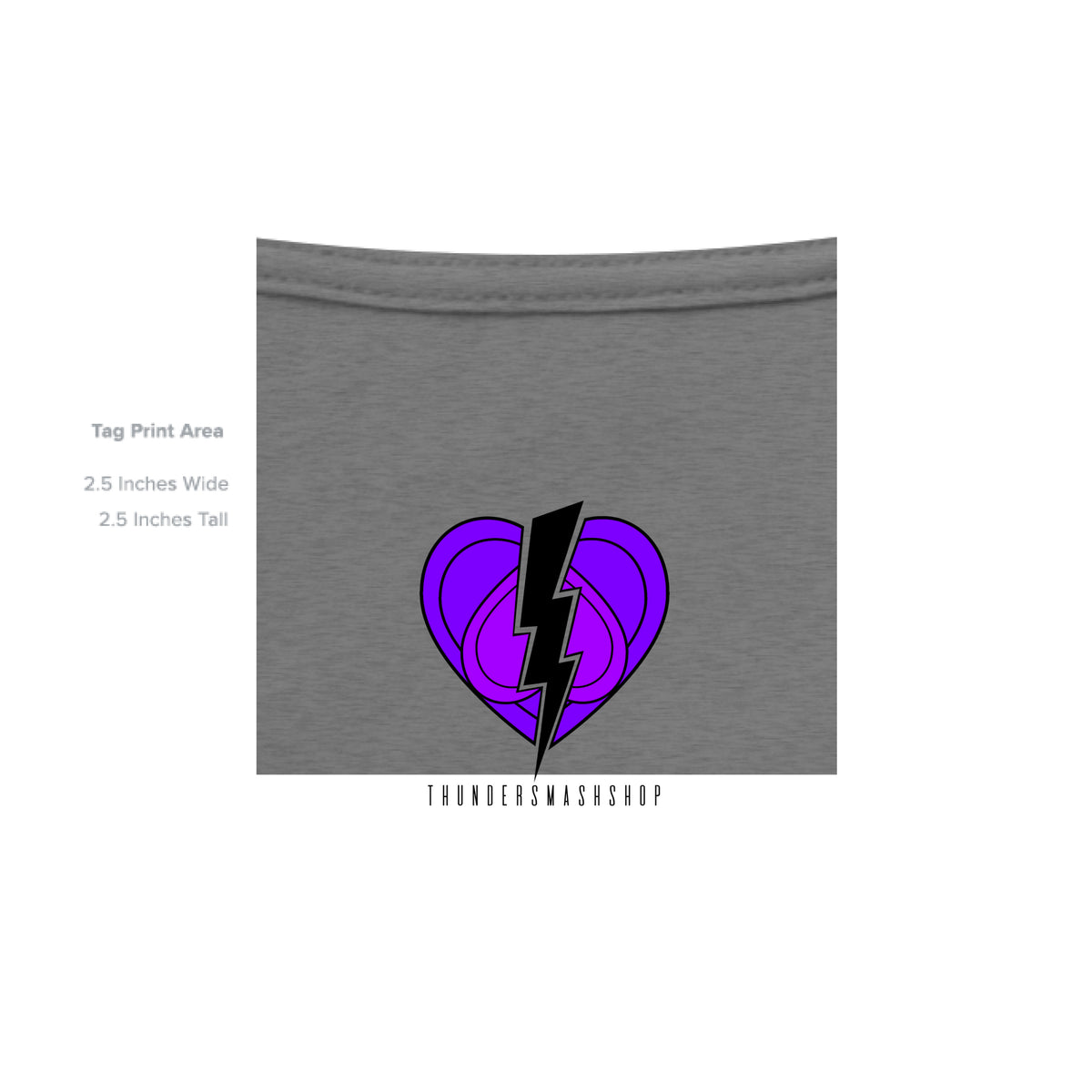GRAPHITE HEATHER - INSIDE_TAG_LINE
